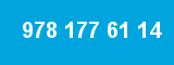 978 177 61 14